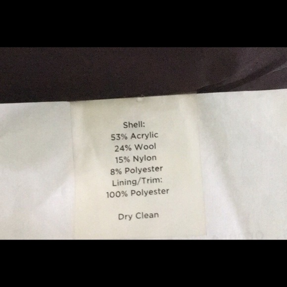 Talbots Wool Blazer Size 14 brown, orange, cream - Picture 5 of 5